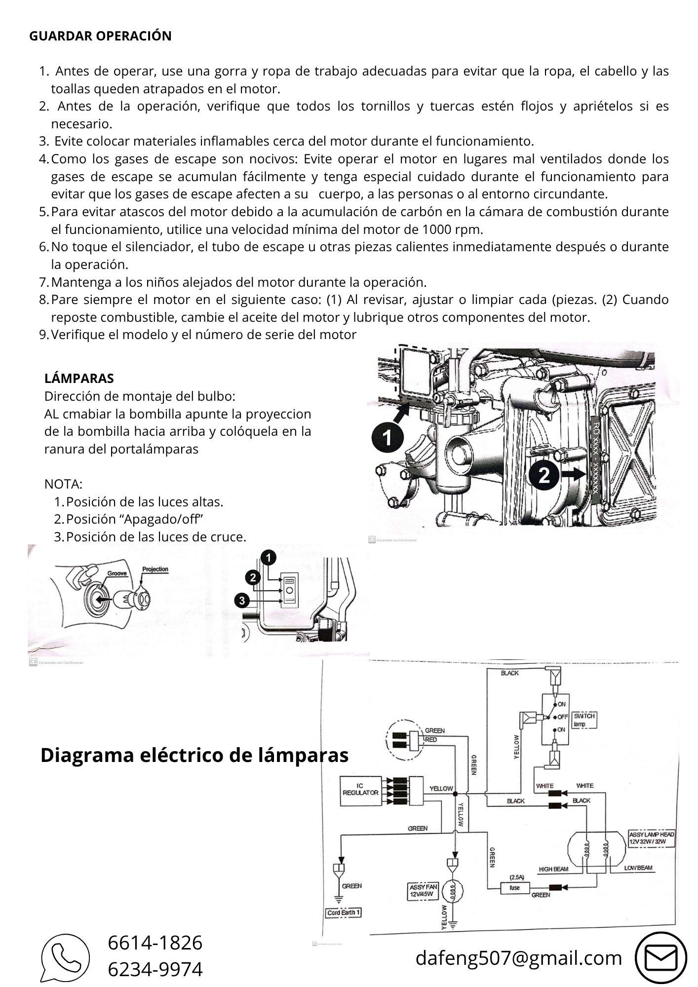 Motor Diesel Kubota - Manual