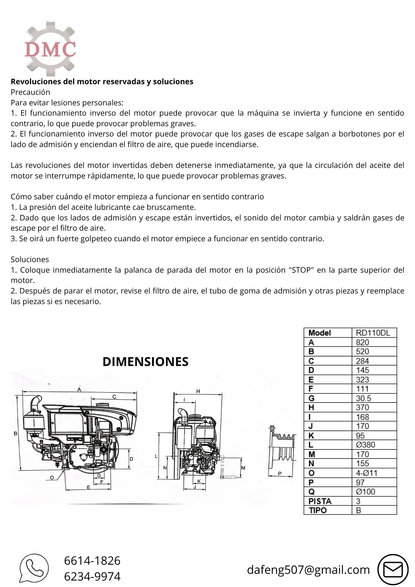 Motor Diesel Kubota - Manual