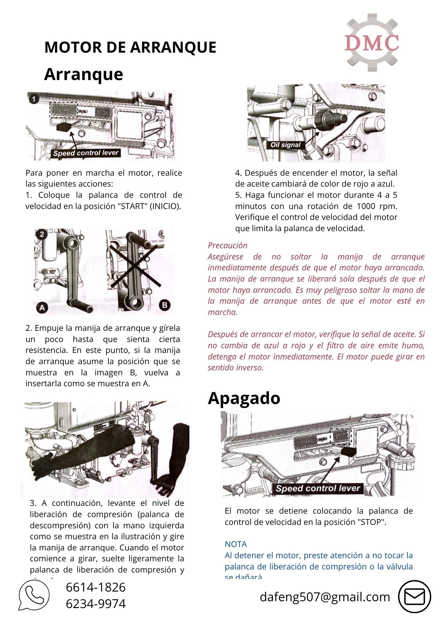 Motor Diesel Kubota - Manual