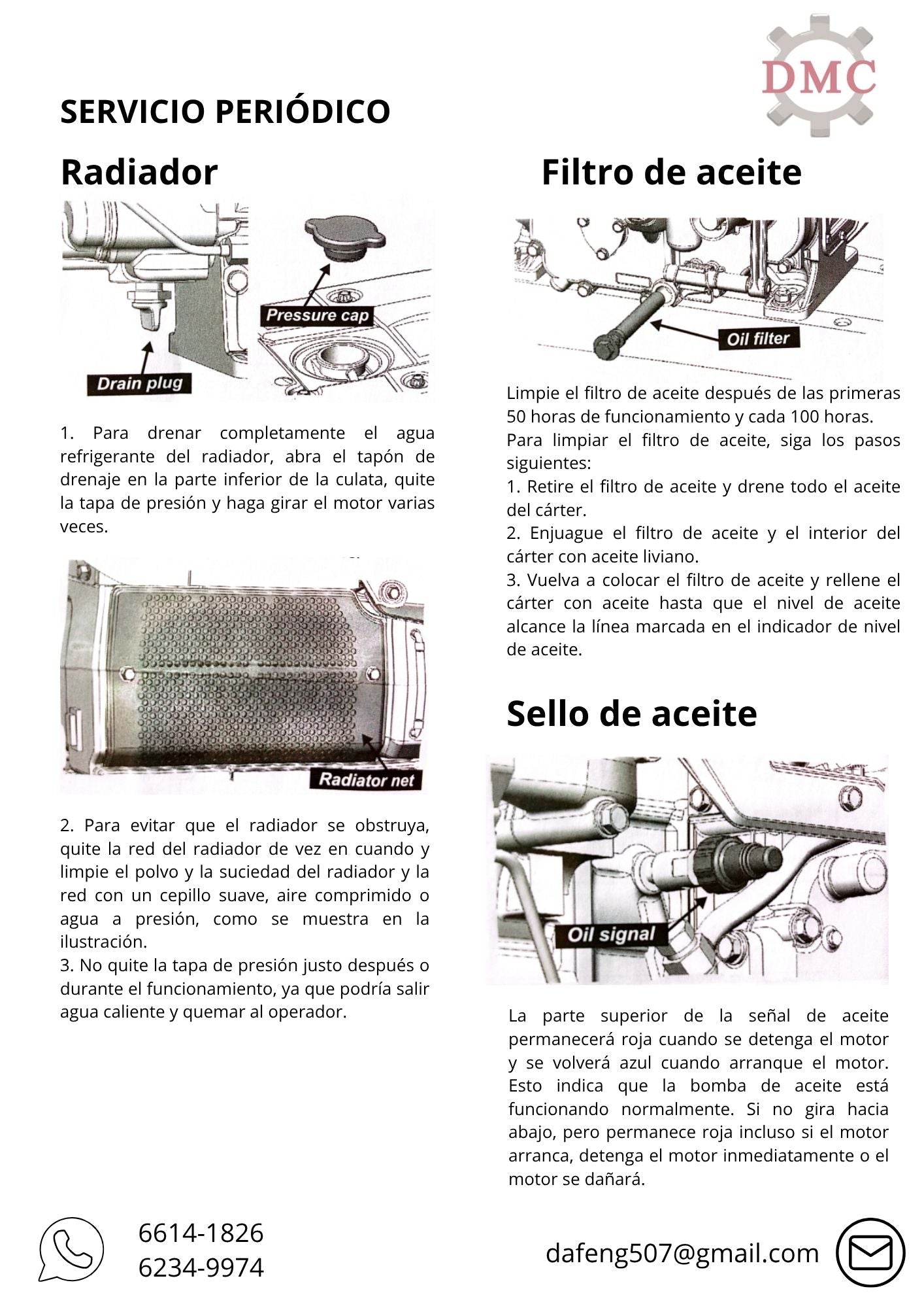 Motor Diesel Kubota - Manual