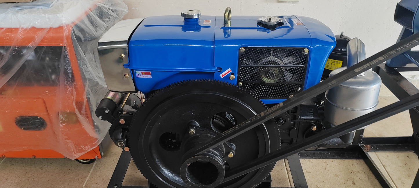 Motor Diésel 16hp con motor de arranque