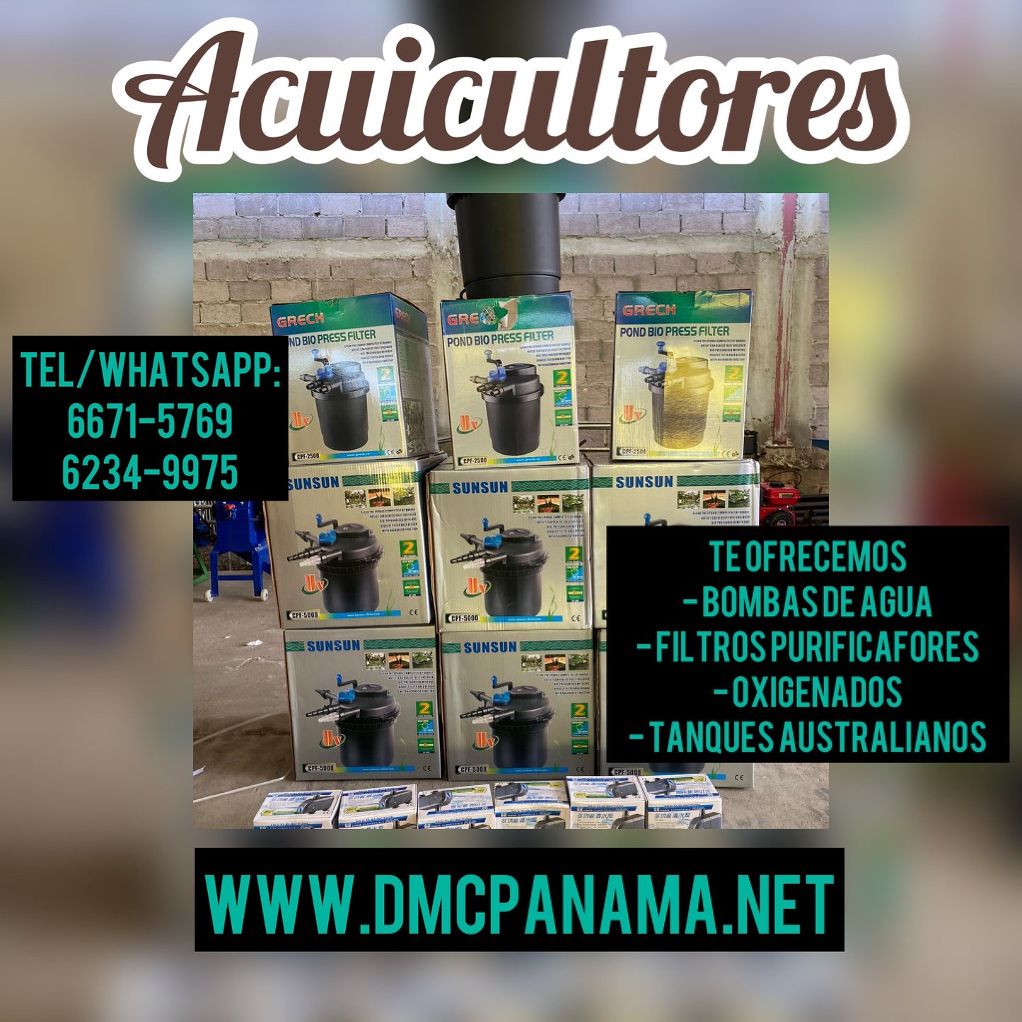 Filtro para Tanques Australianos
