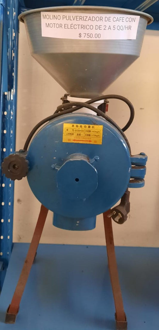 Molino pulverizador de cafe