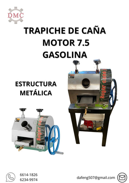 Trapiche de Caña Motor Gasolina