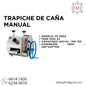 Trapiche de Caña – 3 Émbolos Ajustables | Acero Inoxidable