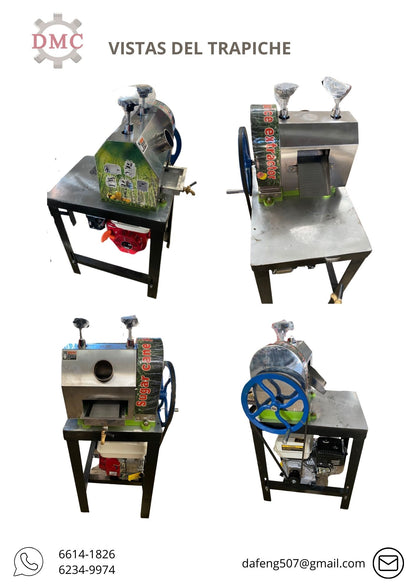 Trapiche de Caña Motor Gasolina