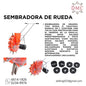 Sembradora Manual de Granos rueda Takataka SG-1 | 12 Salidas  DMC Panamá