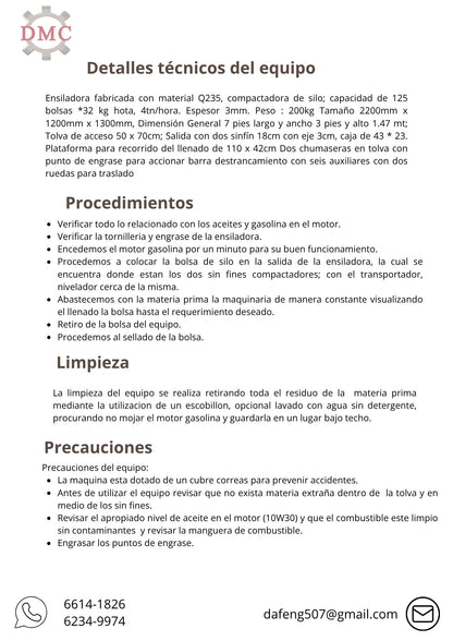 Ensiladoras de Pacas