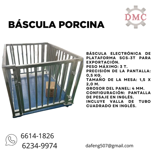 BASCULA PORCINA