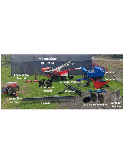 Motocultor KUBOTA-QUICK