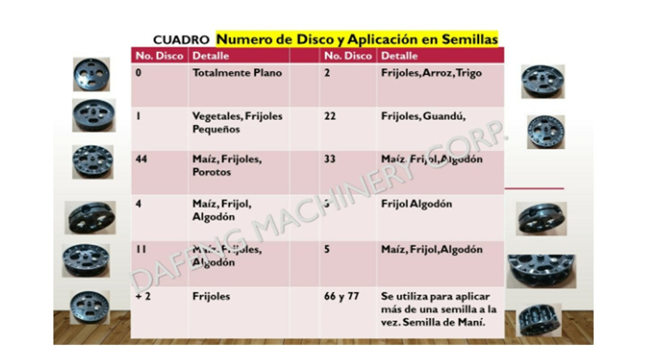 SEMBRADORA DE GRANOS (una tolva doce salidas)