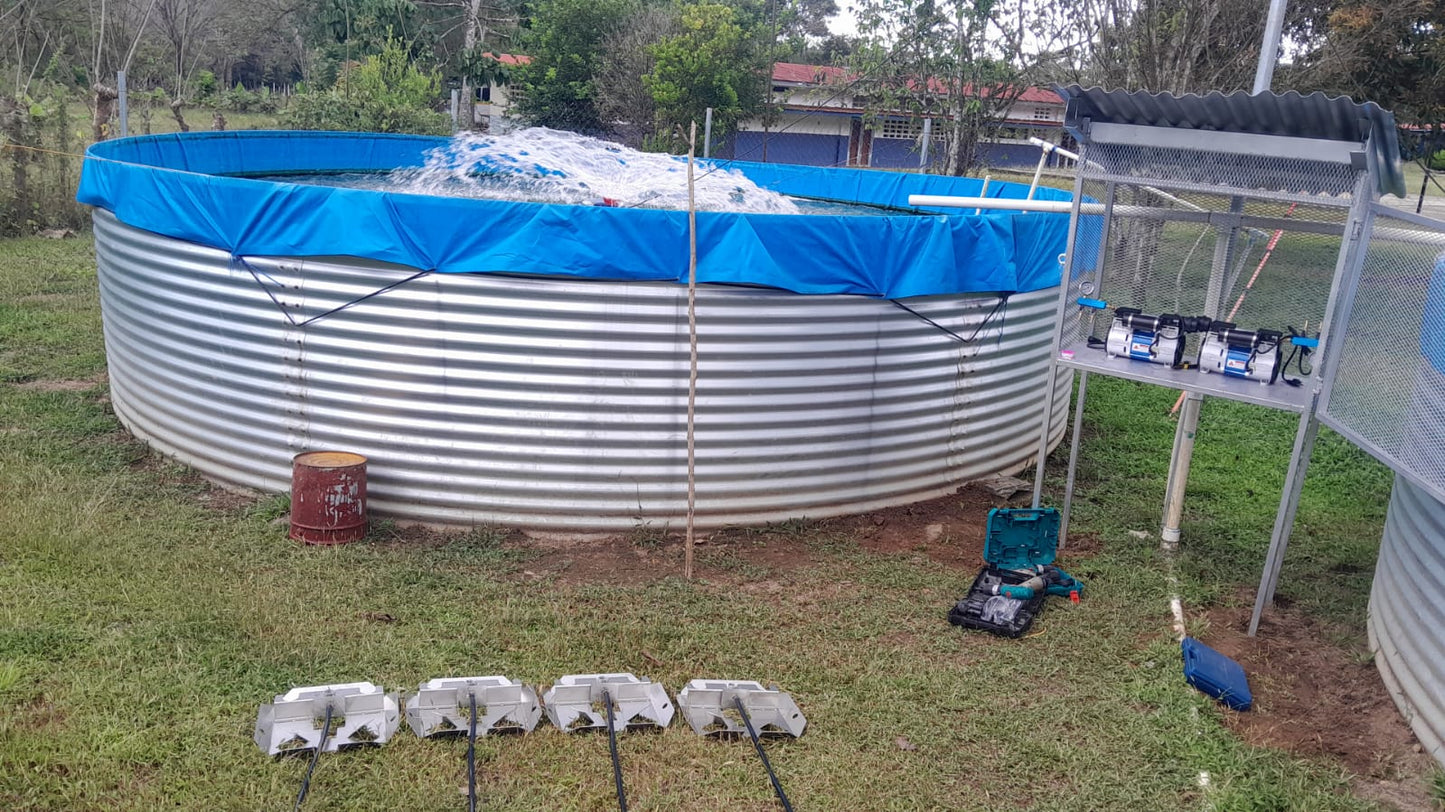 Discos Difusor en Base de Acero Inoxidable para Oxigenar los tanques australianos y lagos
