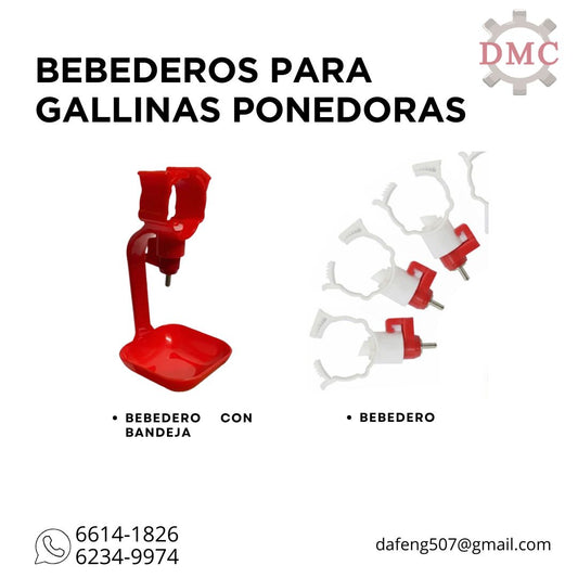 Bebedero Chupones Gallinas Ponedoras #Aves #Galpon #Granja