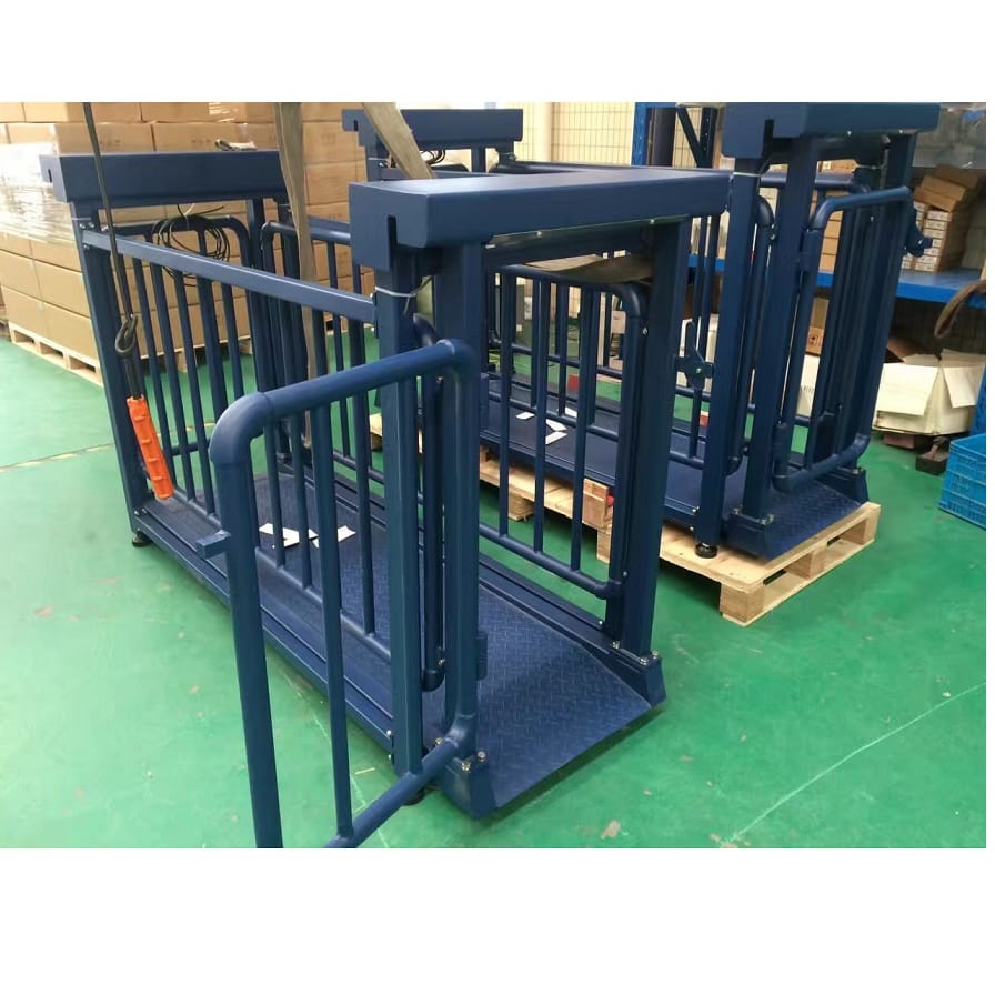 BASCULA PORCINA CON CORRAL