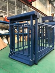 BASCULA PORCINA CON CORRAL