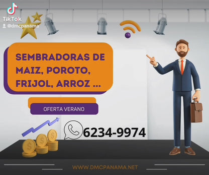 SEMBRADORA DE GRANOS UNA TOLVA
