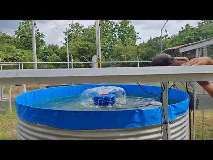 Bomba Splash Solar | Aireador para Acuicultura con Paneles Solares