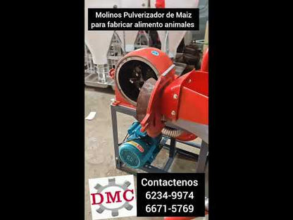 Molino Pulverizador con Motor a Gasolina