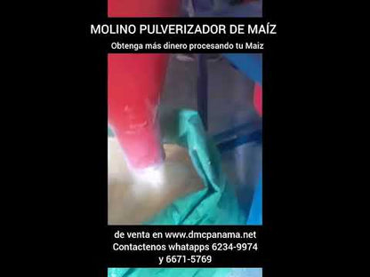 Molino Pulverizador con Motor a Gasolina