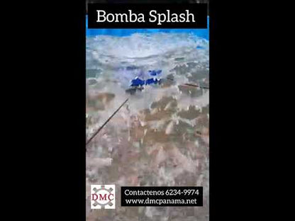 Bomba Splash Solar | Aireador para Acuicultura con Paneles Solares