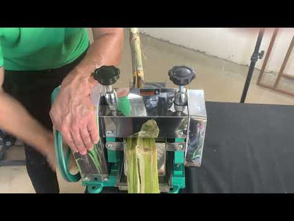 Trapiche de Caña Manual FS-250A – Acero Inoxidable con Opción a Motor