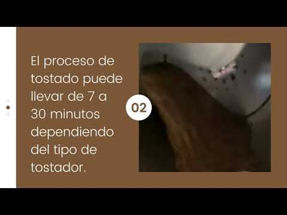 TOSTADORA DE CAFÉ - capacidad 11 a 30 libras - eléctrica, gas, solar 12 Volts