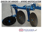 DISCOS DE ARADO TRIPLE  - APERO IMPLEMENTO para MOTOCULTOR
