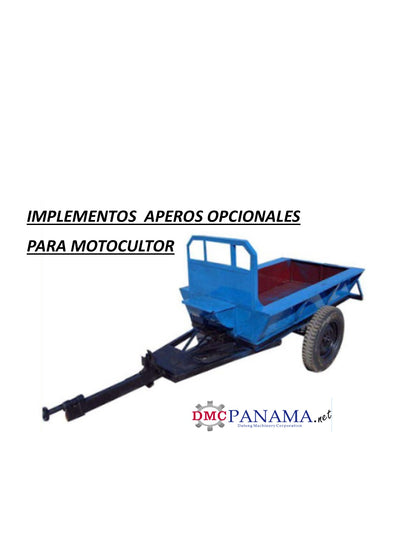 Carreta Remolque para Motocultor – 18 y 22 Sacos
