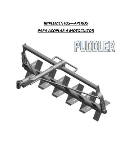 OXIGENADOR PUDDLER APERO IMPLEMENTO PARA MOTOCULTOR