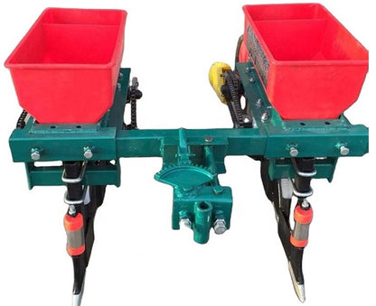 mini-sembradora de maiz con fertilizadora para acoplar a motocultores kubota y vikyno